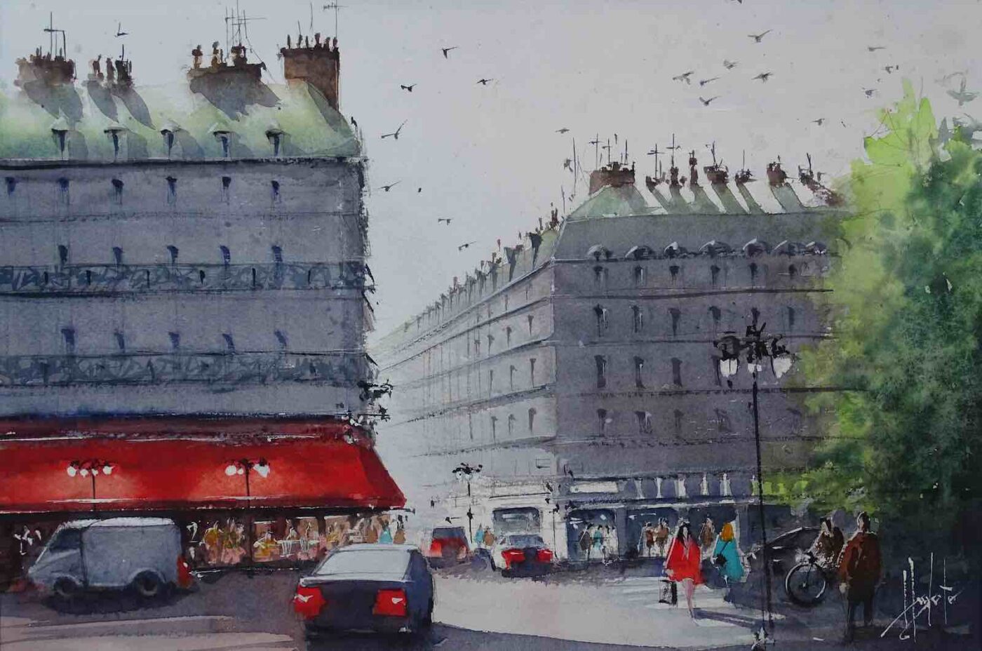 Bâtiments Haussmanniens de Paris